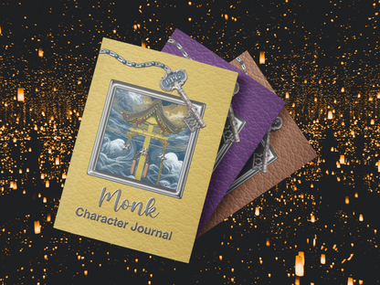 More Than Charms Monk RPG Character Journal
