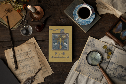 More Than Charms Monk RPG Character Journal