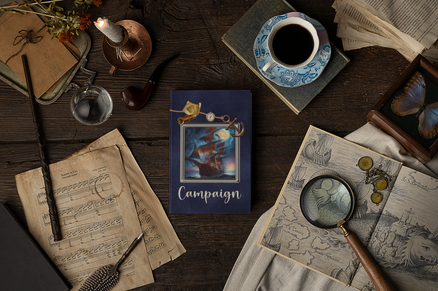 More Than Charms Campaign Journal - RPG Ocean Adventure