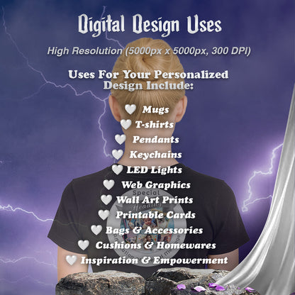 Custom Digital Design – Use Your Art or Ours (Personal/Commercial) - This Luxury Charm Necklace is more than just an accessory — it’s a soulful expression of your journey, dreams, and intentions. Designed with meaning, each charm carries powerful affirmat