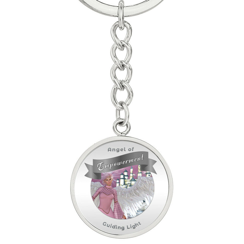 Empowerment - Guardian Angel Affirmation Keychain - More Than CharmsMore Than Charms