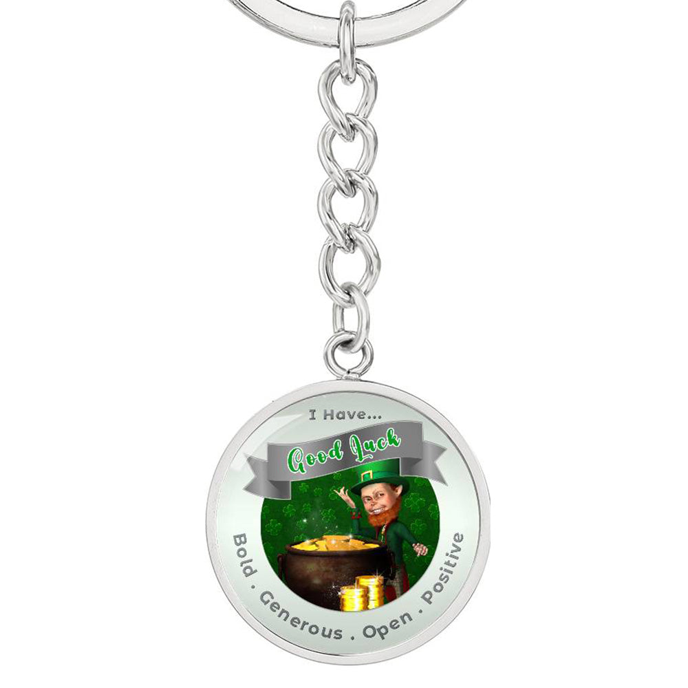 Leprechaun - Affirmation Keychain - More Than CharmsMore Than Charms
