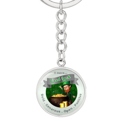 Leprechaun - Affirmation Keychain - More Than CharmsMore Than Charms