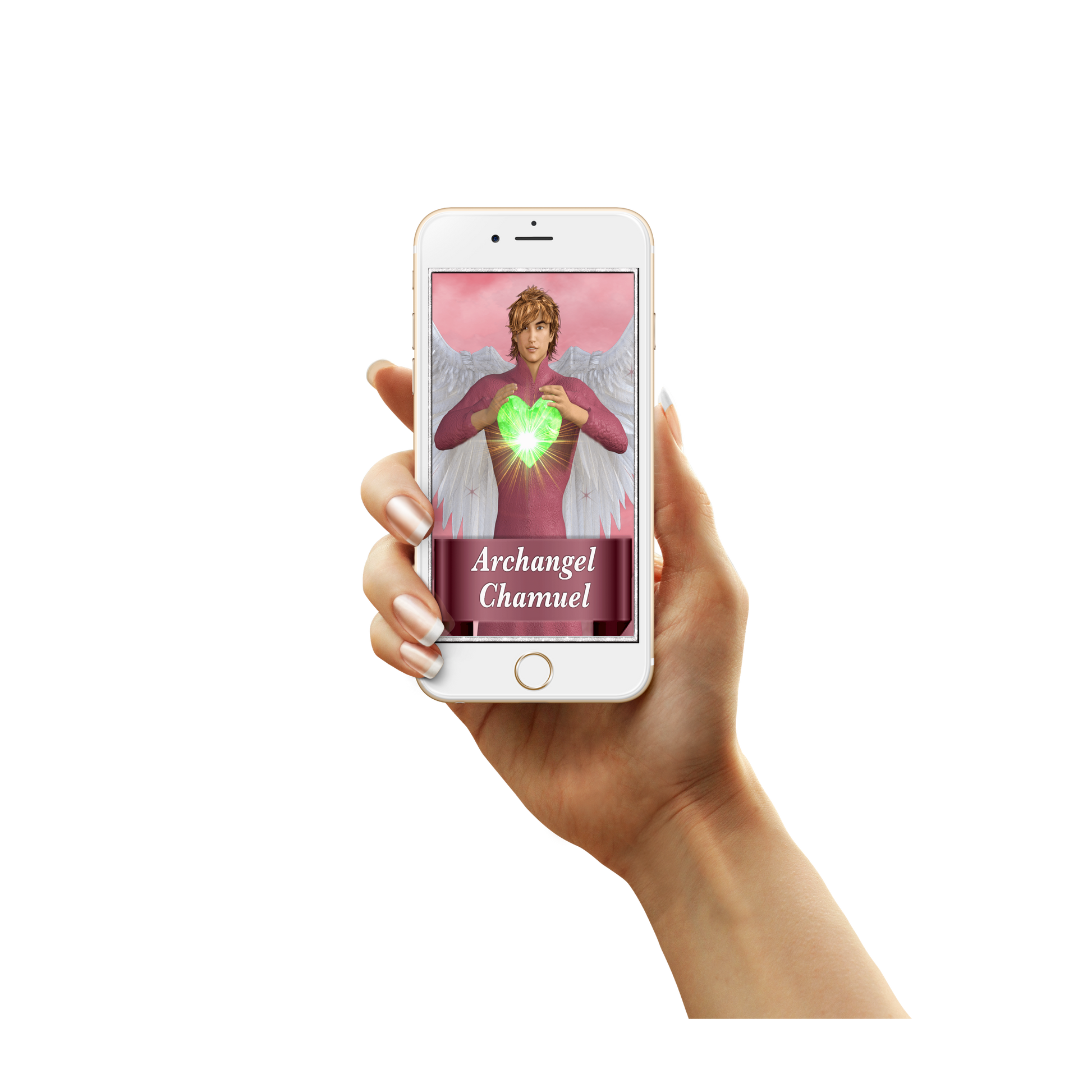 Archangel Chamuel Wall Papers and Digital Cards - (FREE) More Than Charms Digital