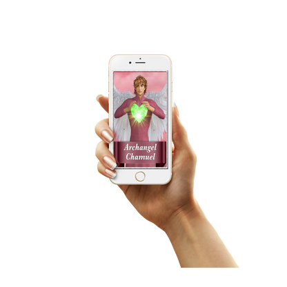 Archangel Chamuel Wall Papers and Digital Cards - (FREE) More Than Charms Digital