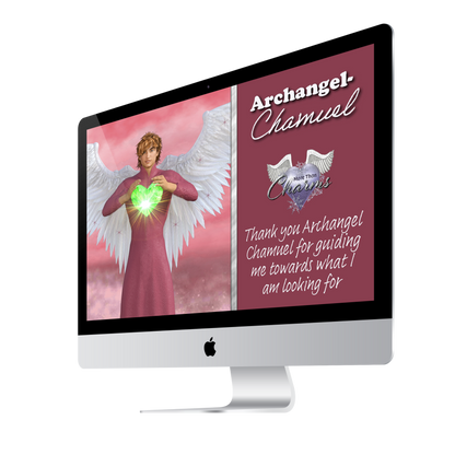 Archangel Chamuel Wall Papers and Digital Cards - (FREE) More Than Charms Digital