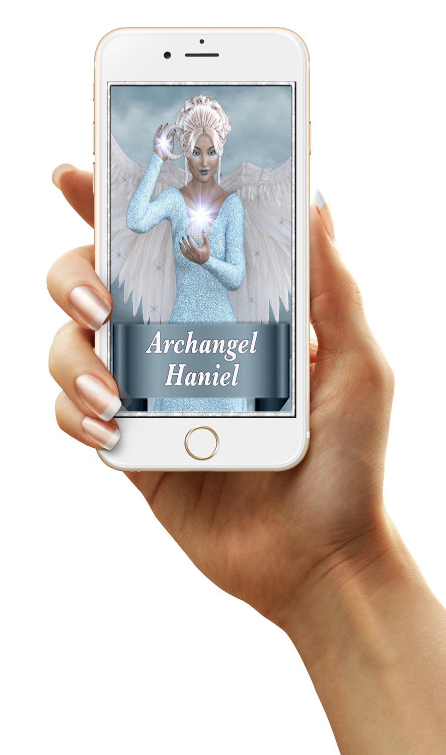 Archangel Haniel Wall Papers and Digital Cards - (FREE) More Than Charms Digital