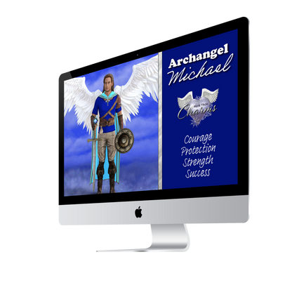 Archangel Michael Wall Papers and Digital Cards - (FREE) More Than Charms Digital