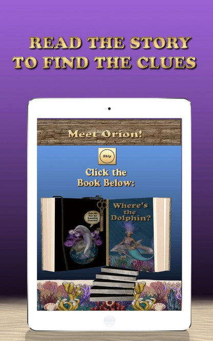 Where's The Dolphin? App - Download For FREE (FREE) - Orion is swimming in his ocean home but there is just one challenge. The little dolphin has simply vanished! Come on an adventure of discovery to find and meet the dolphin and the magical mermaids and