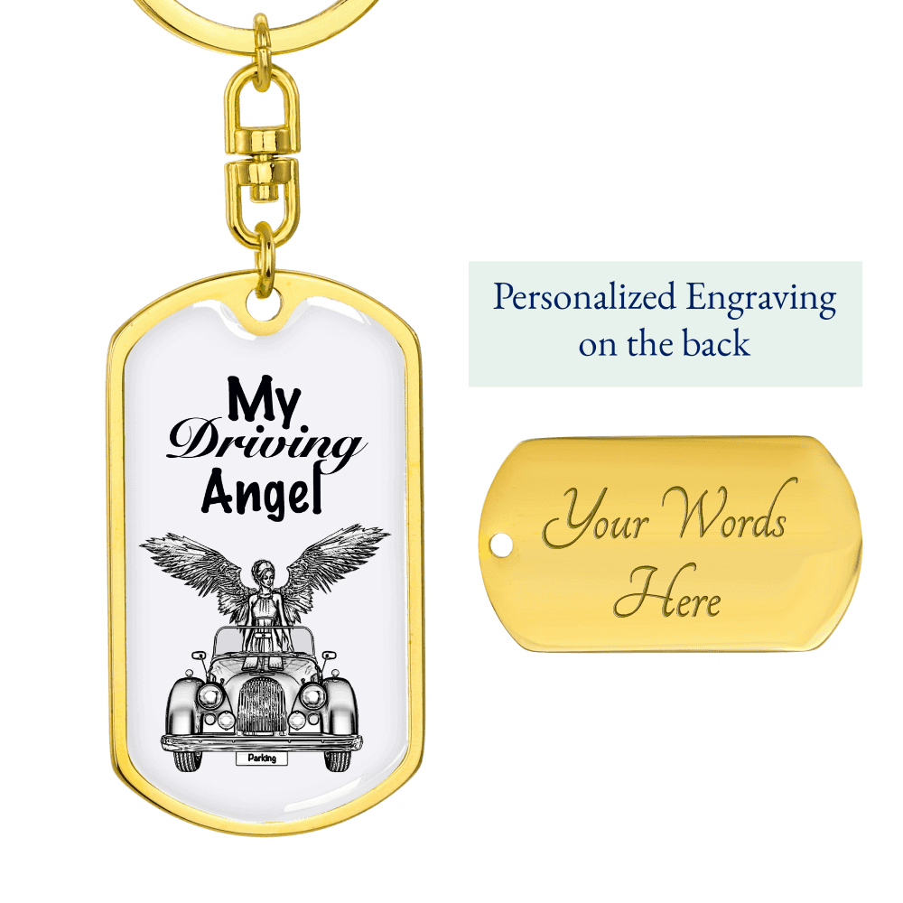Angel Keychain - Ultimate Parking and Driving Companion - More Than CharmsMore Than Charms