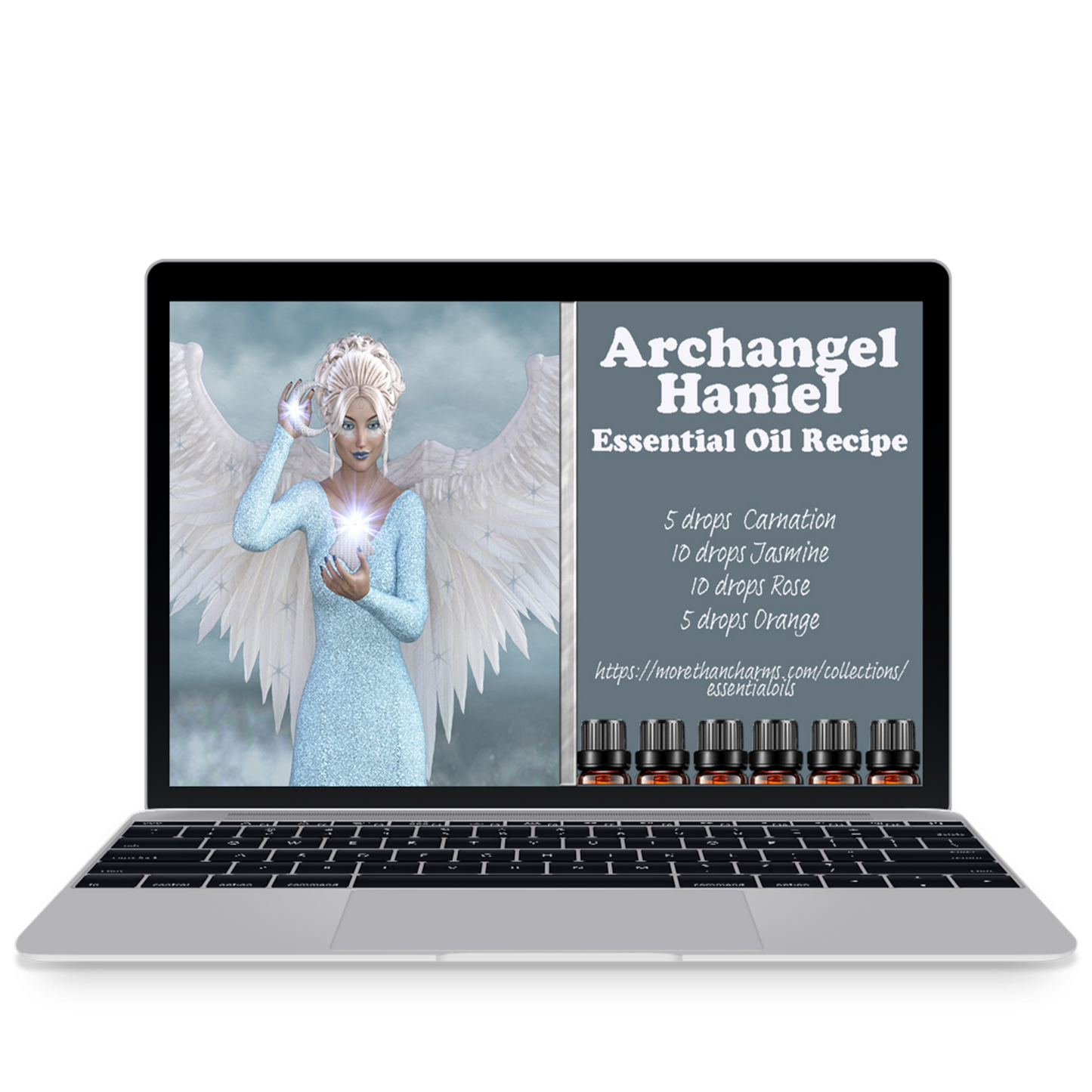 More Than Charms Archangel Haniel Wall Papers and Digital Cards
