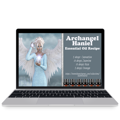 More Than Charms Archangel Haniel Wall Papers and Digital Cards